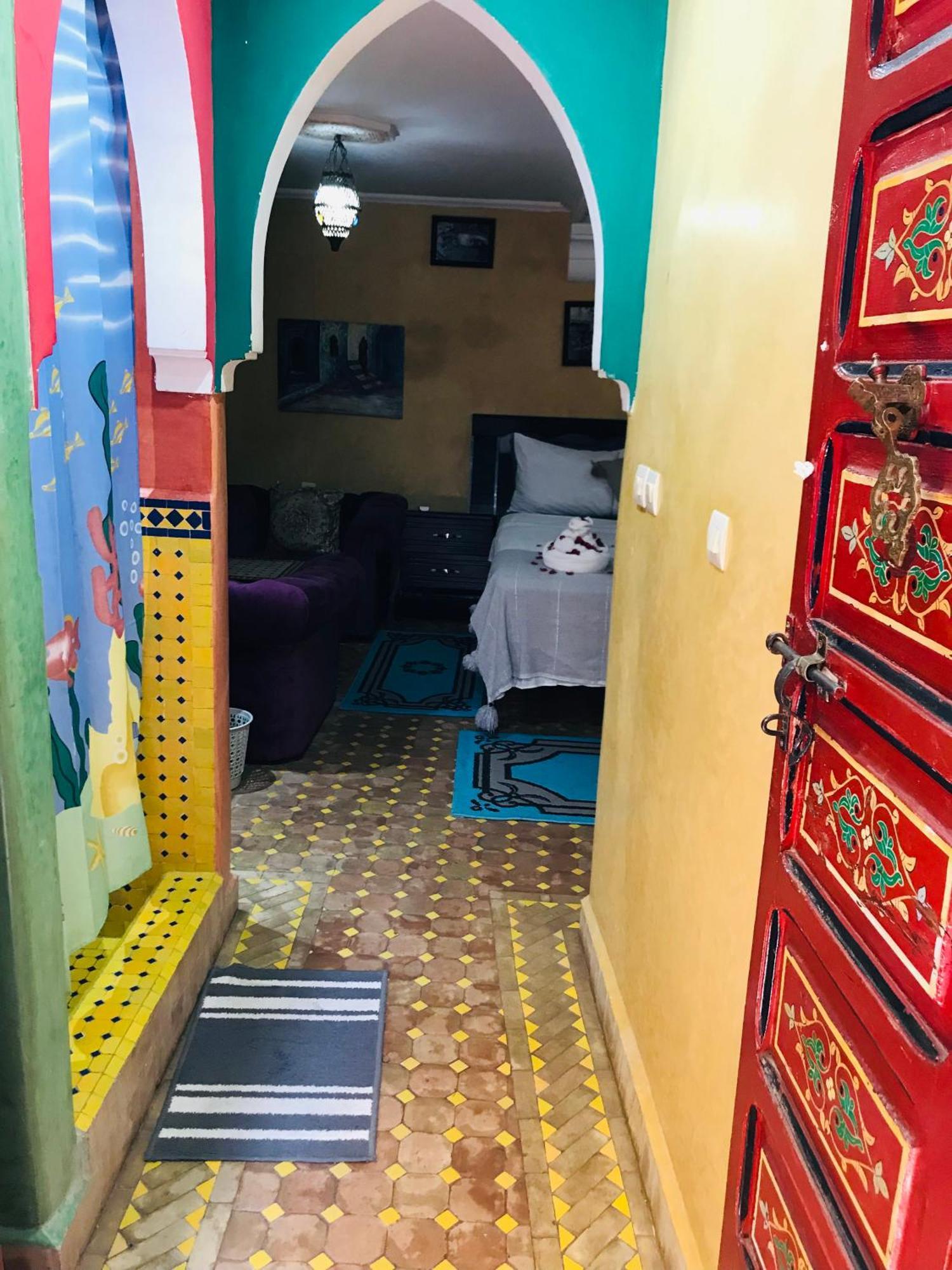 Riad Layla Rouge مراكش المظهر الخارجي الصورة