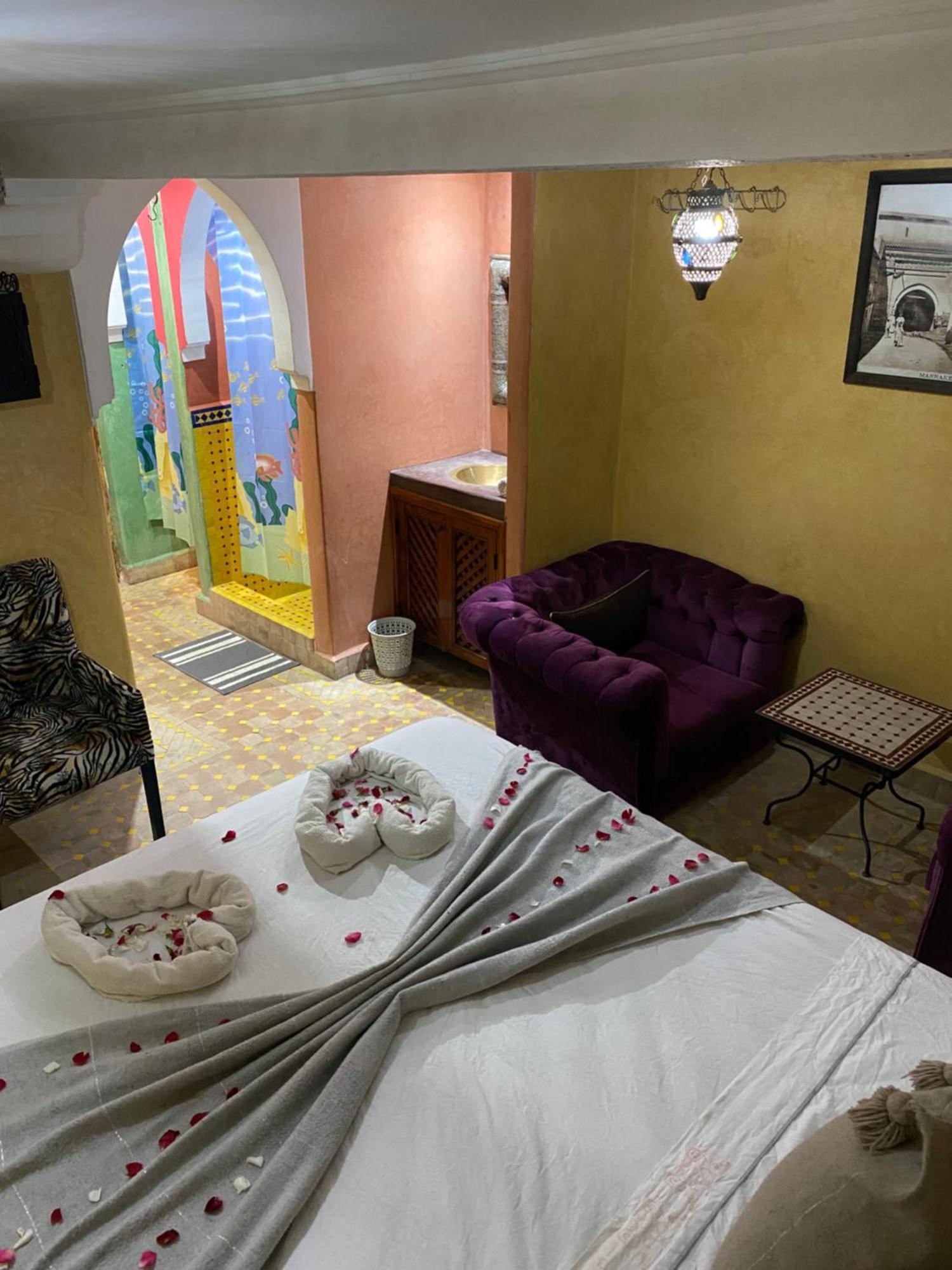 Riad Layla Rouge مراكش المظهر الخارجي الصورة