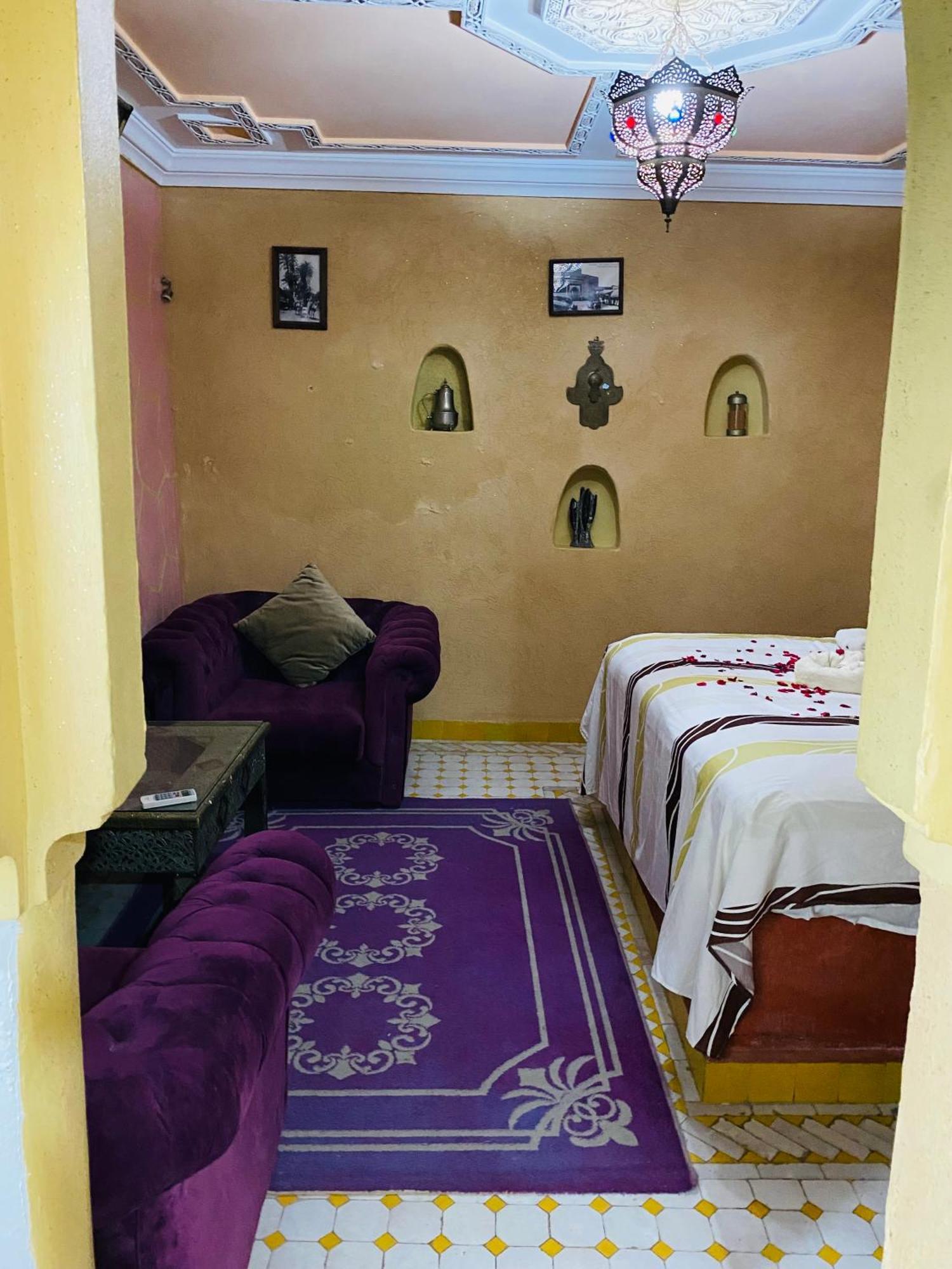 Riad Layla Rouge مراكش المظهر الخارجي الصورة
